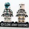 Lego Minifig Star Wars Clone Army Customs Waistcape Black, Blue bar