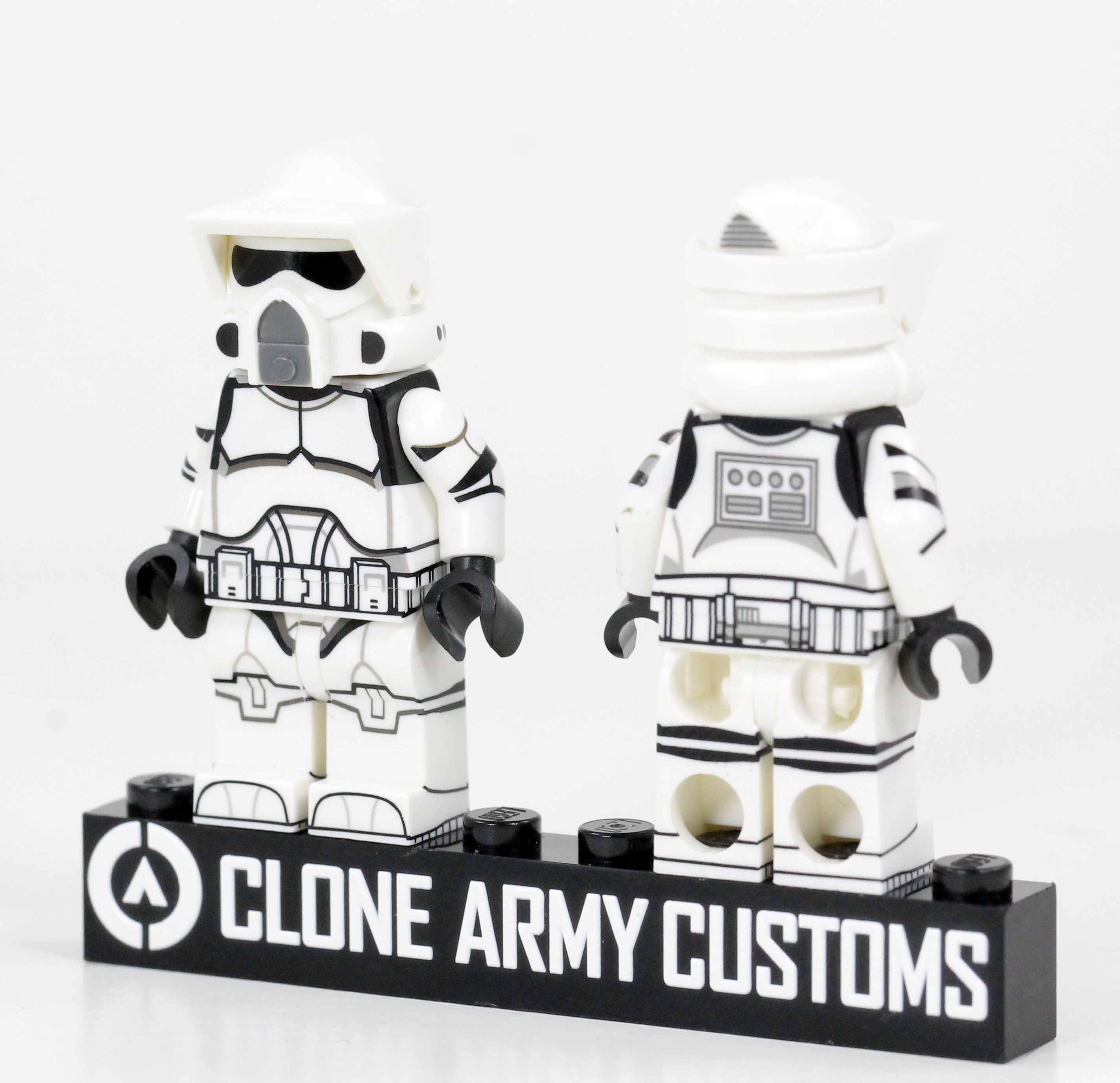 Lego Custom WOLFPACK HEAVY Clone Minifigure Full Body Custom Printed CAC 