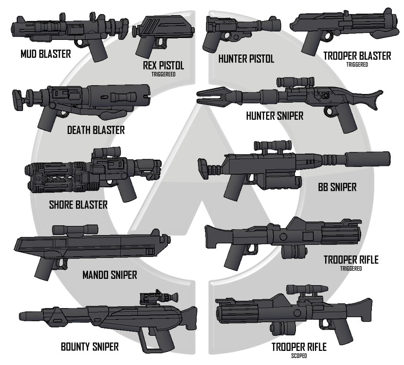 Clone Army Customs | CAC 5th Weapon Pack