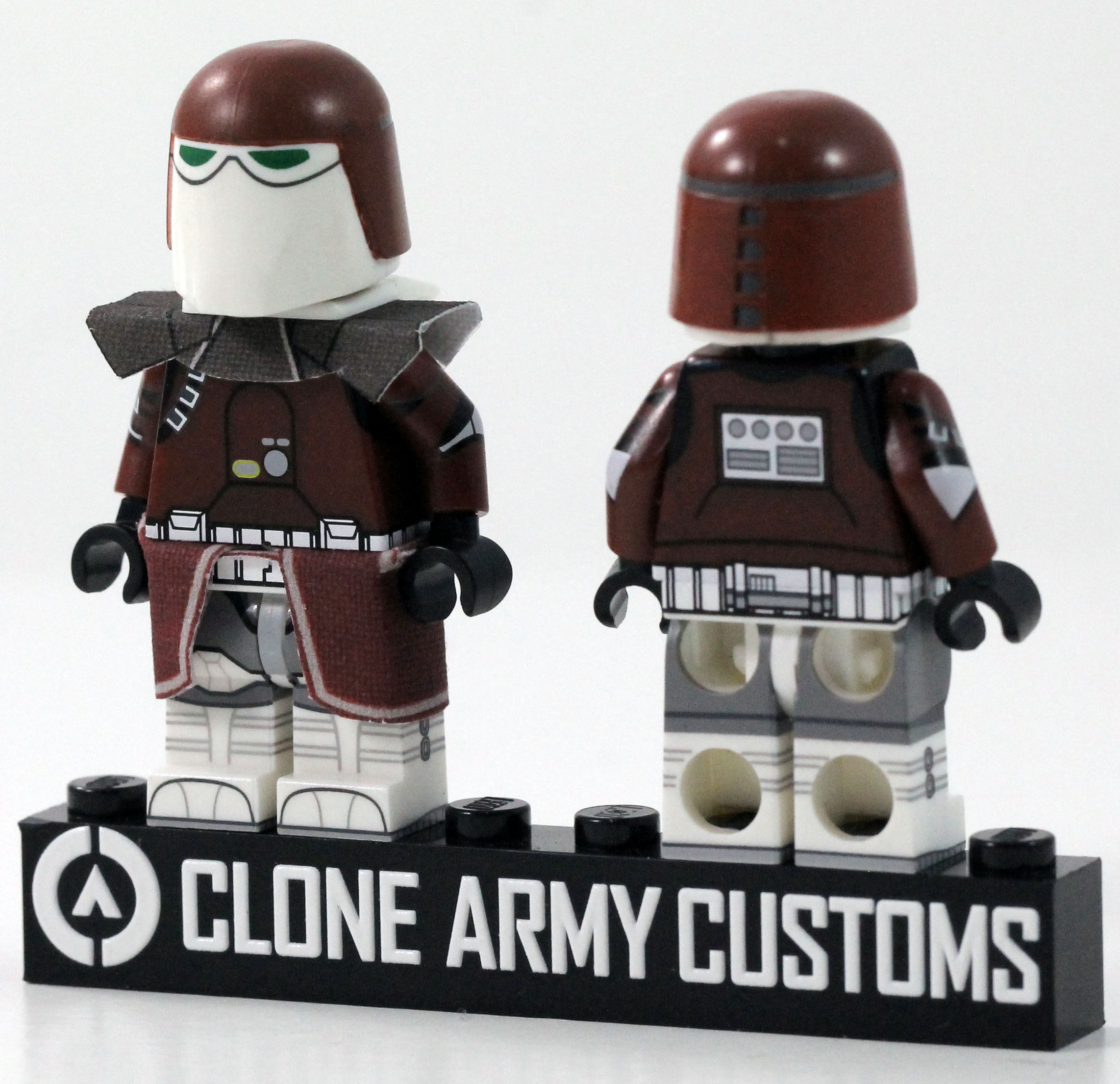 x2 Galactic marines Lego Star Wars minifigures Clone Custom Comdr Bacara 