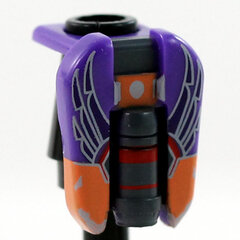 Commander Jet Pacl Clone Army Customs | Commander Jetpack Half Wings Purple