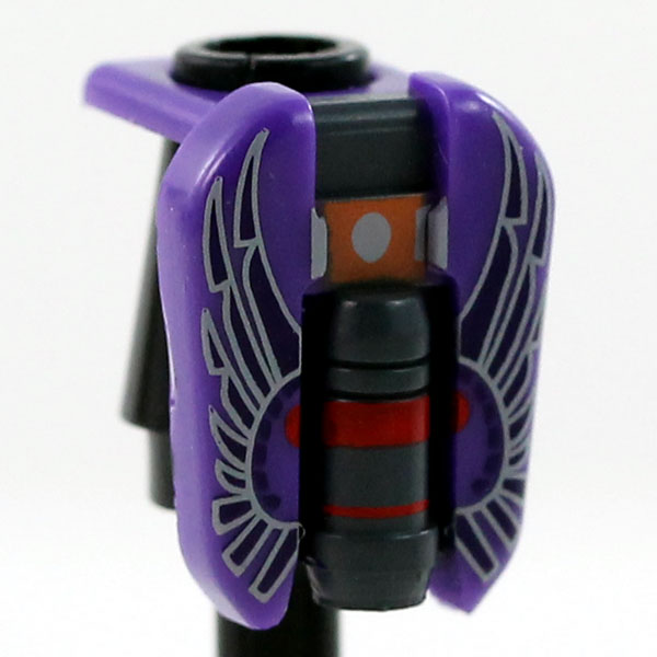 Commander Jet Pacl Clone Army Customs | Commander Jetpack Full Wings Purple